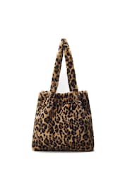 Animal - Bolsa de ombro preta fofa Moda in Pelle Bambi - Imagem 2 de 4