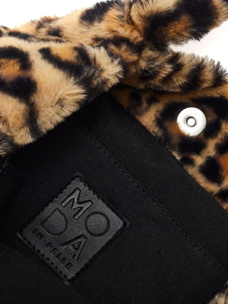 Animal - Bolsa de ombro preta fofa Moda in Pelle Bambi - Imagem 4 de 4