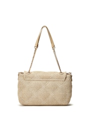 Moda in Pelle Bea Quilted Black Cross-Body Bag - Image 4 of 4