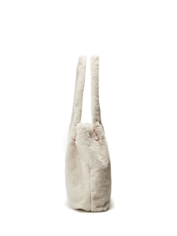 Moda in Pelle Bambi Fluffy Shoulder Bag - Image 2 of 4 Moda in Pelle Bambi Fluffy Shoulder Bag - Image 2 of 4