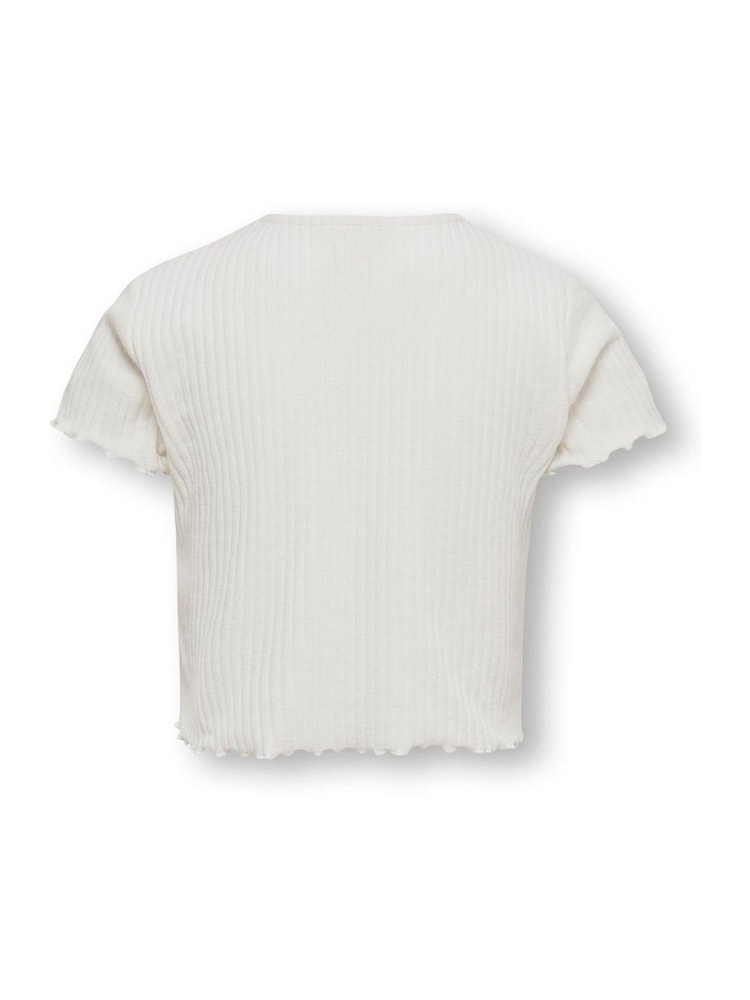 ONLY KIDS Short Sleeve White T-Shirt - Imagen 3 de 3