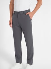Calvin Klein Golf Grey Regular Fit Stretch Bullet Trousers - صورة 2 من 8