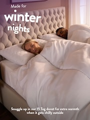 Slumberdown White Warm Winter Nights 15 Tog Duvet - Image 2 of 8