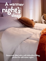 Slumberdown White Warm Winter Nights 15 Tog Duvet - Image 3 of 8