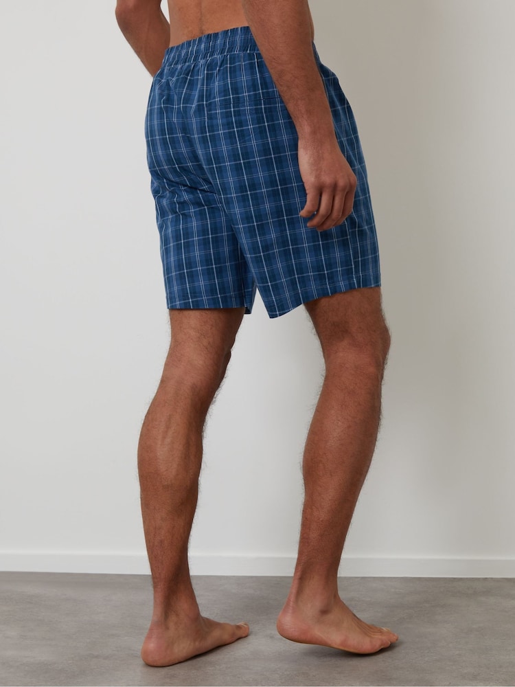 Threadbare Check 100% Cotton Lounge Shorts 3 Pack - Bild 2 von 4