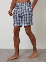 Threadbare Check 100% Cotton Lounge Shorts 3 Pack - Bild 3 von 4