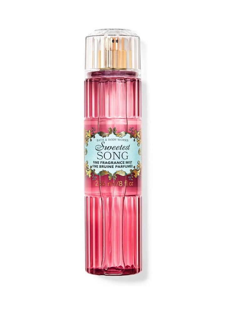 Bath & Body Works Sweetest Song Fine Fragrance Mist 8 fl oz / 236 mL - Image 1 of 1 Bath & Body Works Sweetest Song Fine Fragrance Mist 8 fl oz / 236 mL - Image 1 of 1