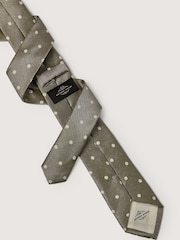 Antique Rogue Green Polka Dot Tie - Image 2 of 4