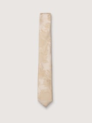 Antique Rogue Natural Summer Floral Tie - Image 1 of 4