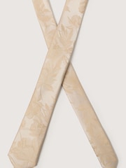 Antique Rogue Natural Summer Floral Tie - Image 3 of 4