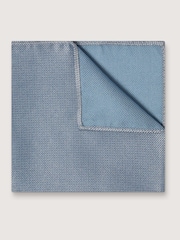 Antique Rogue Blue Texture Handkerchief - Image 1 of 2
