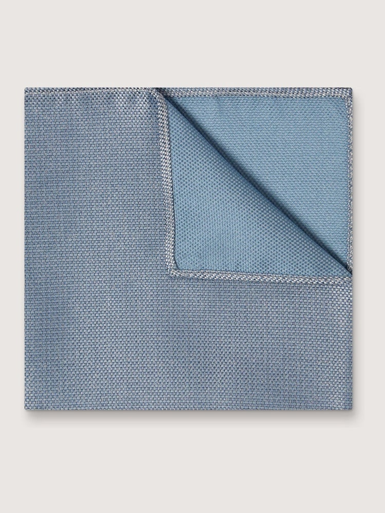 Antique Rogue Blue Texture Handkerchief - Image 1 of 2