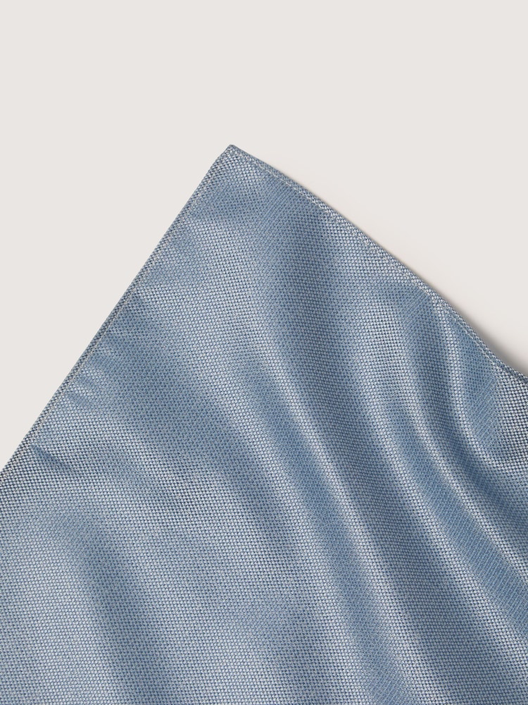 Antique Rogue Blue Texture Handkerchief - Image 2 of 2