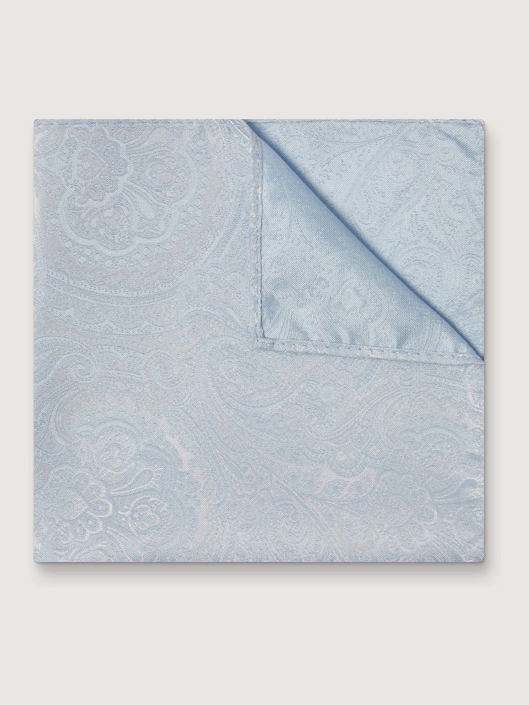 Antique Rogue Blue Paisley Handkerchief - Image 1 of 3