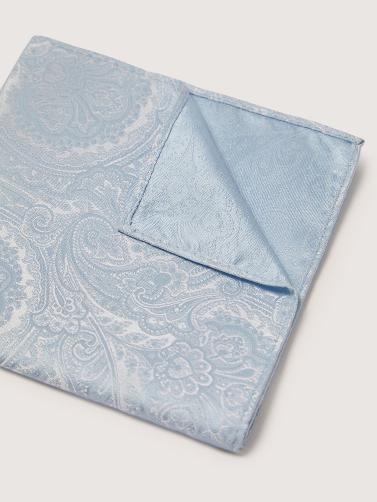 Antique Rogue Blue Paisley Handkerchief - Image 2 of 3