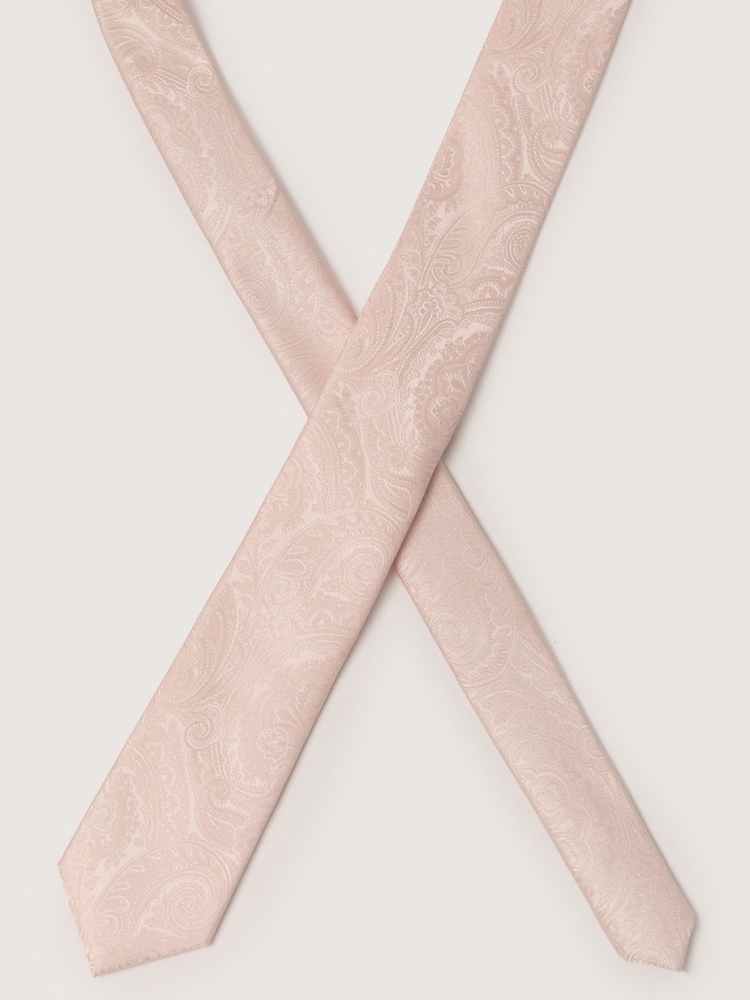Antique Rogue Pink Paisley Tie - Image 2 of 3