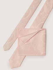 Antique Rogue Pink Paisley Tie - Image 3 of 3