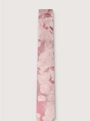 Antique Rogue Pink Summer Floral Tie - Image 1 of 4