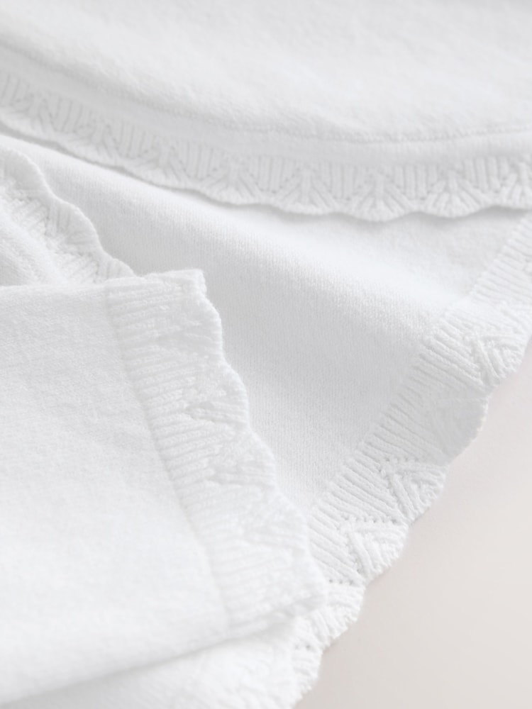 White Occasion Shrug (3mths-16yrs) - Image 4 of 4 White Occasion Shrug (3mths-16yrs) - Image 4 of 4