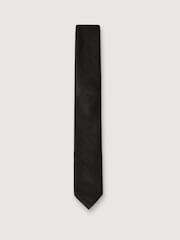 Antique Rogue Black Texture Tie - Image 1 of 4