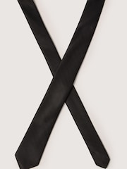 Antique Rogue Black Texture Tie - Image 3 of 4