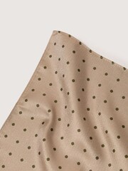 Antique Rogue Natural Polka Dot Handkerchief - Image 4 of 4