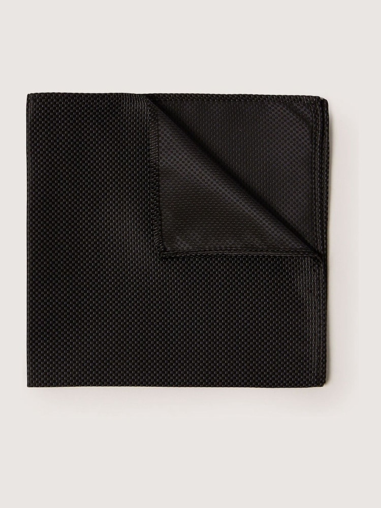 Antique Rogue Black Texture Handkerchief - Image 1 of 2