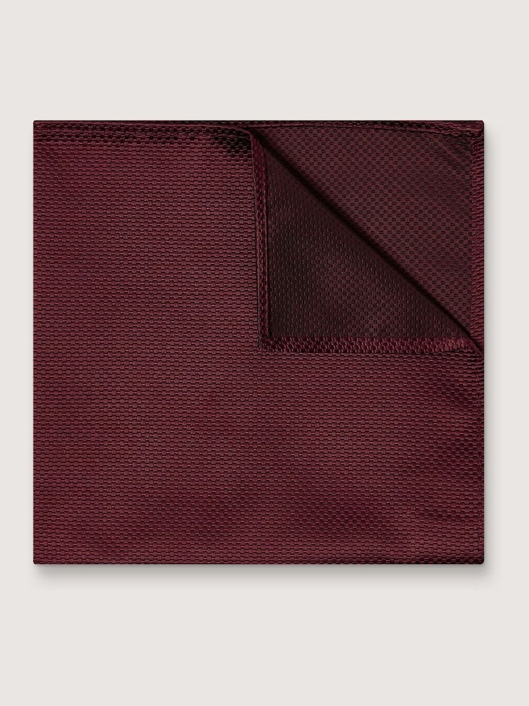 Antique Rogue Red Texture Handkerchief - Image 1 of 3