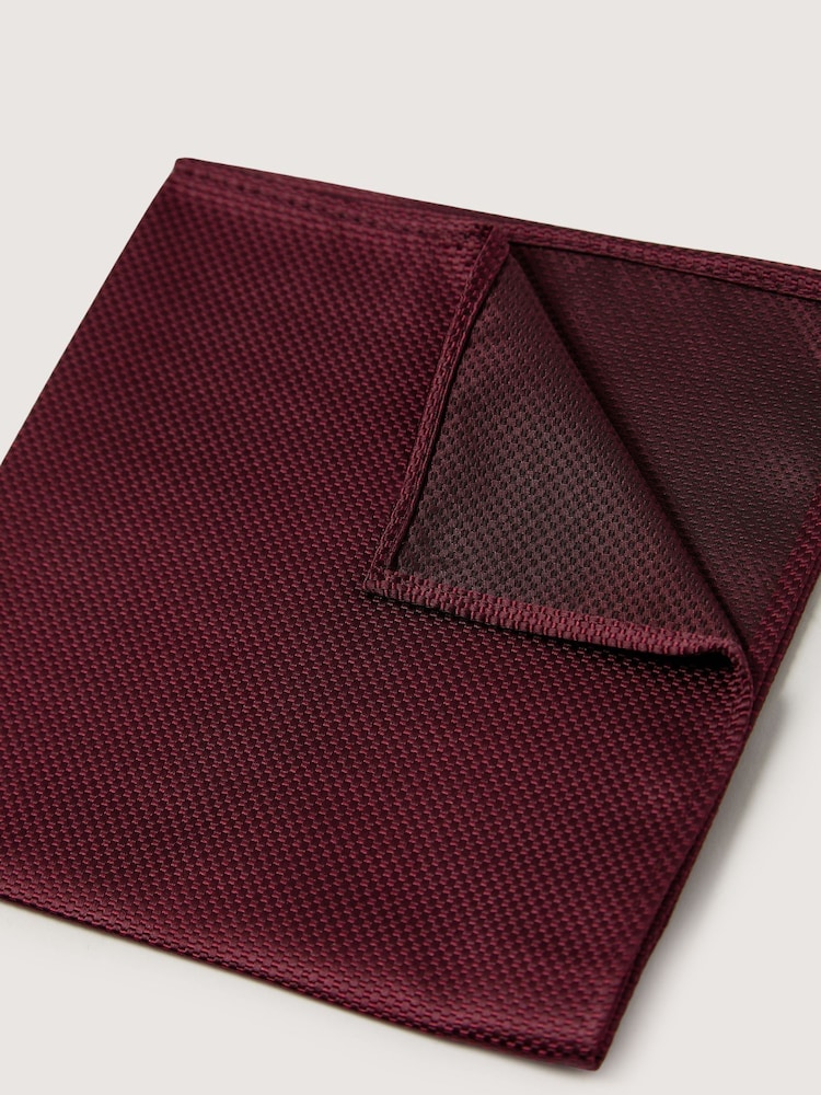 Antique Rogue Red Texture Handkerchief - Image 2 of 3