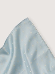Antique Rogue Blue Polka Dot Handkerchief - Image 2 of 2