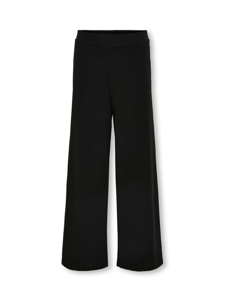 ONLY KIDS Wide Leg Black Trousers - Image 4 of 6