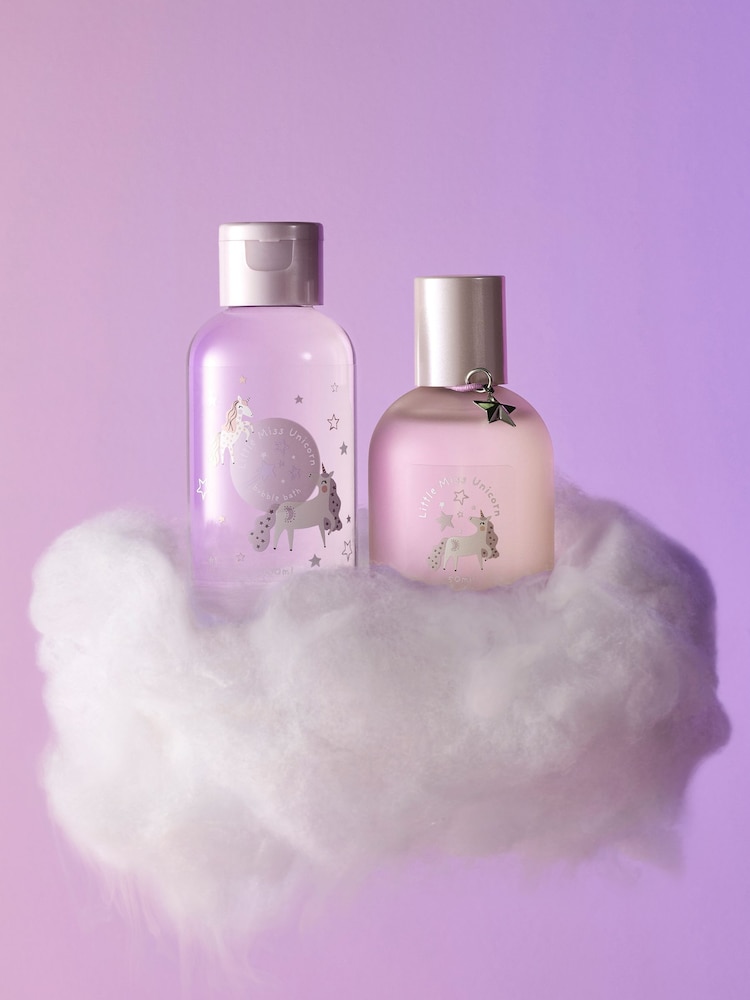 Little Miss Unicorn 50ml Light Fragrance and Bubble Bath Set - Image 2 of 3 Little Miss Unicorn 50ml Light Fragrance and Bubble Bath Set - Image 2 of 3