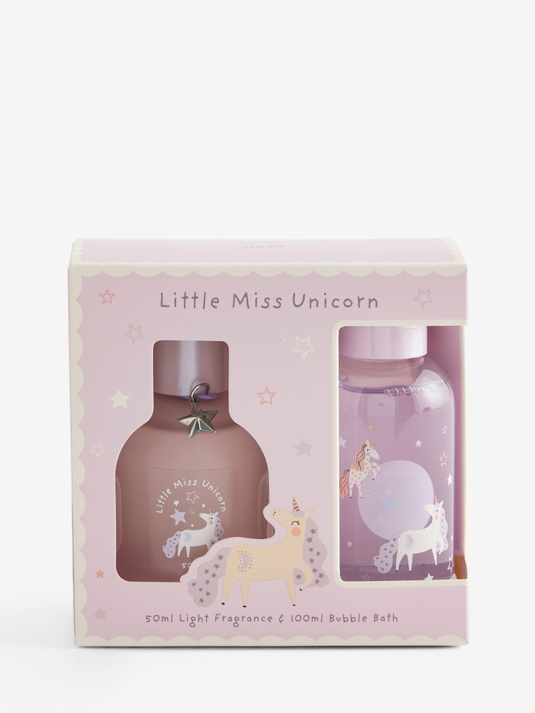 Little Miss Unicorn 50ml Light Fragrance and Bubble Bath Set - Image 3 of 3 Little Miss Unicorn 50ml Light Fragrance and Bubble Bath Set - Image 3 of 3