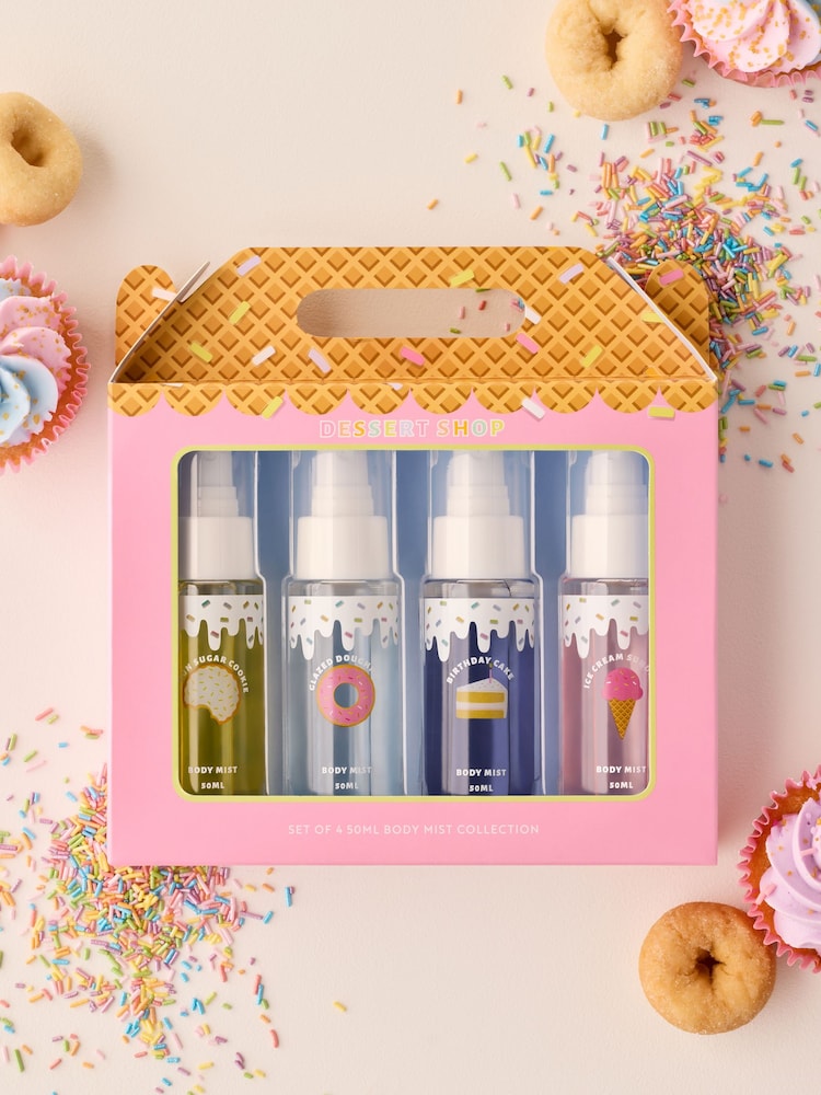 Set of 4 Girls Dessert Shop 50ml Body Mists - Image 1 of 4 Set of 4 Girls Dessert Shop 50ml Body Mists - Image 1 of 4