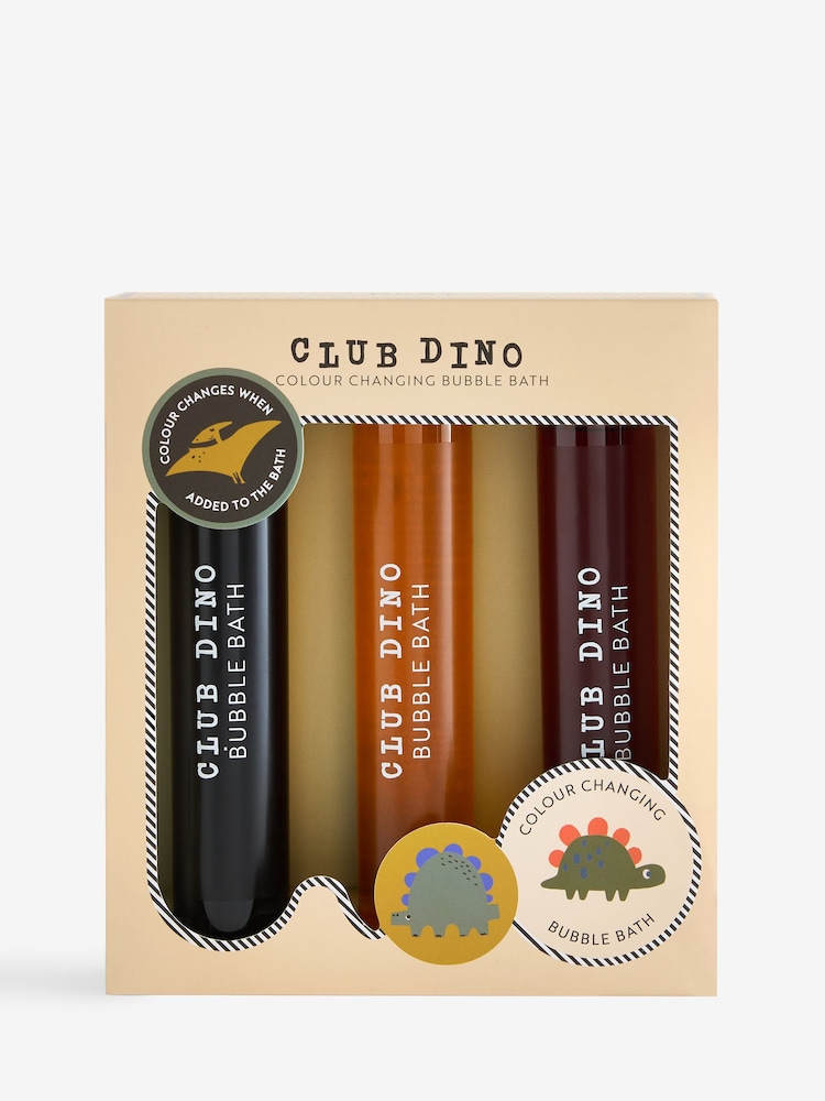 Set of 3 Dino Club Colour Changing Bubble - Image 3 of 3