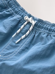 Blue Contrast Stitch Swim Shorts (3-16yrs) - Image 6 of 7