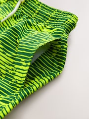 Yellow Palm Tree Printed Swim Shorts (3-16yrs) - Image 7 of 7