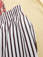 Yellow Stripe Short Set Pyjamas - Image 9 of 10