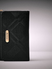 Barbour Black rosa deboss leather french purse - Image 2 of 3