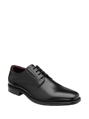Lotus Black Wide Fit Lace-Up Formal Shoes - Image 1 of 4