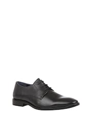 Lotus Black Lace-Up Formal Shoes - Image 1 of 4
