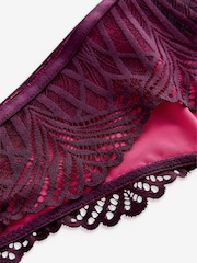 Lipsy תחתוני תחרה בדוגמה גאומטרית - תמונה 6 מתוך 7