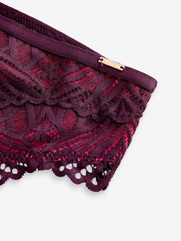 Lipsy תחתוני תחרה בדוגמה גאומטרית - תמונה 7 מתוך 7