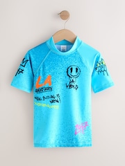 Modre grafiti - Majica za prosti čas (1,5-16let) - Slika 1 iz 4