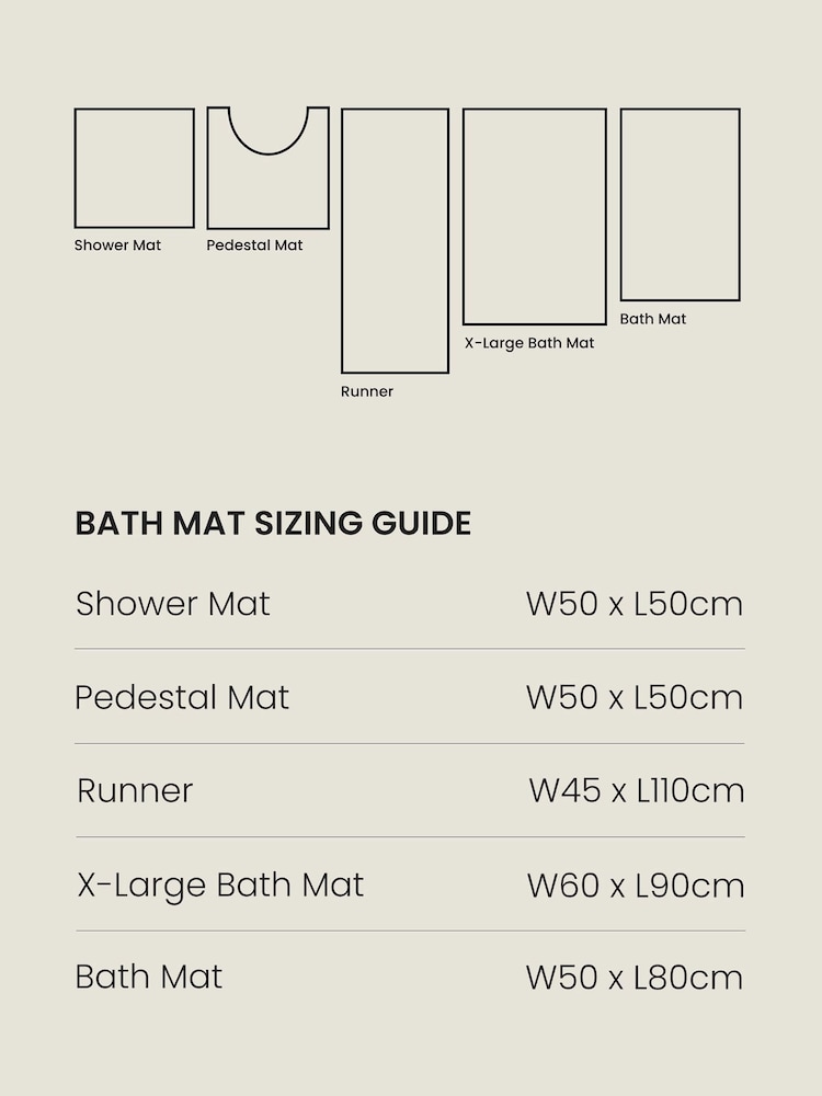 Bottle Green Giant Bobble Runner Bath Mat - Image 4 of 4 Bottle Green Giant Bobble Runner Bath Mat - Image 4 of 4