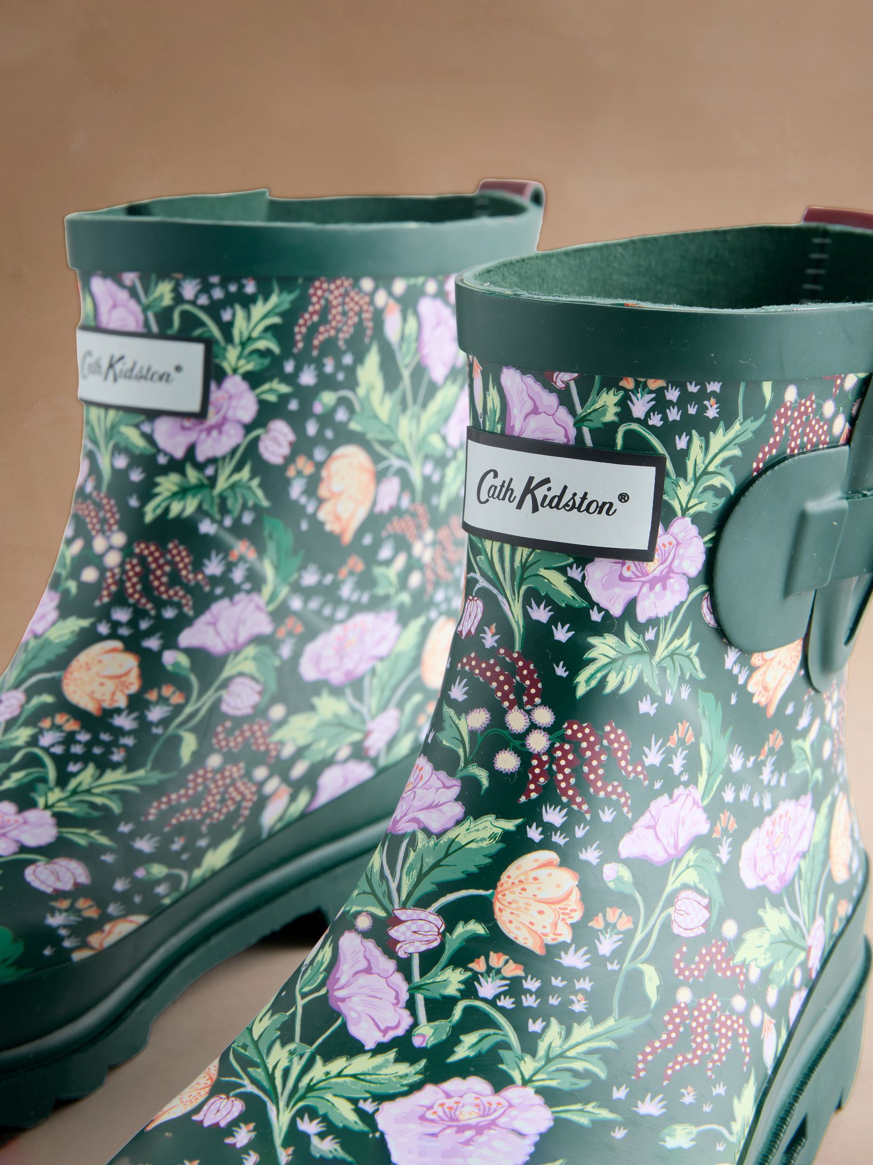 Bottes De Pluie Enfants Pusheen The Cat – Rose Et Vert Menthe, Motifs Chat – Imperméables, Semelle Antidérapante - 9