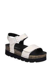 Josef Seibel Alice 03 White Sandals - Image 2 of 4