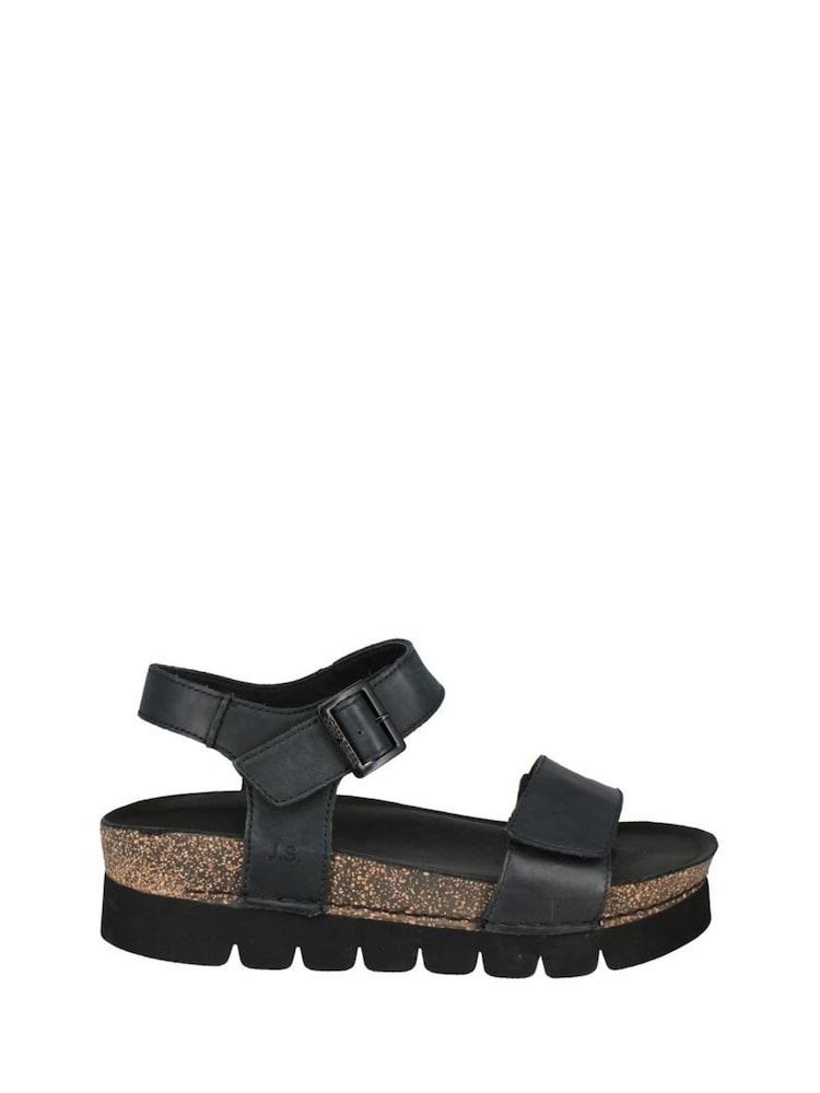 Josef Seibel Alice 03 Black Sandals - Image 1 of 4