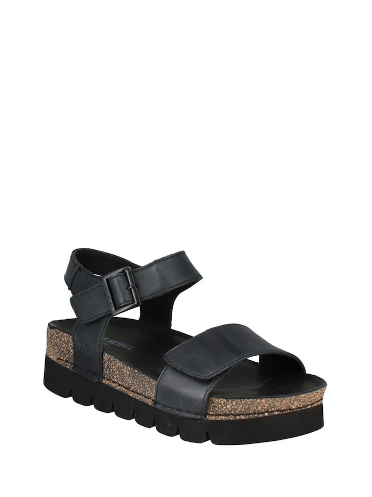 Josef Seibel Alice 03 Black Sandals - Image 2 of 4