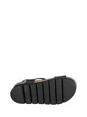 Josef Seibel Alice 03 Black Sandals - Image 4 of 4